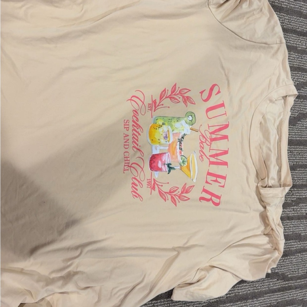 Summer Cocktails Graphic Tee
